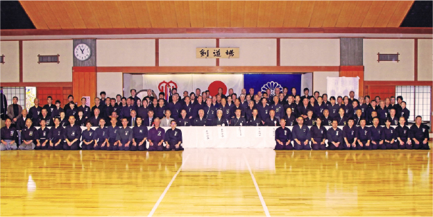 日本抜刀道連合会集合写真